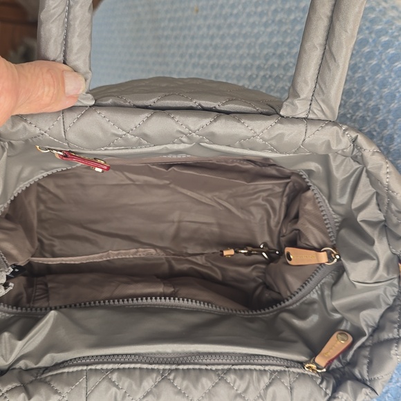 Sable Pearl Metallic Small Metro Tote - Picture 3 of 16